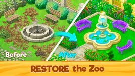 Sauvetage du Zoo: Match 3 & Animaux capture d'écran apk 