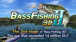 Captura de tela do apk Bass Fishing 3D II 3