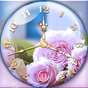 Đồng hồ hình nền sống Hoa hồng