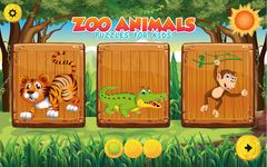 Puzzles for kids Zoo Animals screenshot apk 7