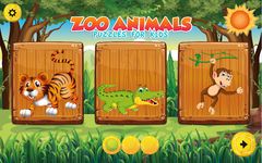 Puzzles for kids Zoo Animals screenshot apk 4