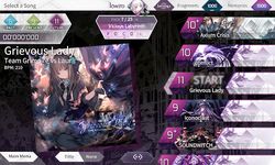 Скриншот 2 APK-версии Arcaea - New Dimension Rhythm Game