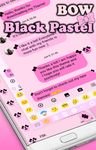 SMS Messages Ribbon Pink Black Theme image 2