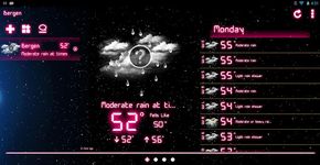 Tangkapan layar apk Weather Neon 1