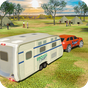 Campeur Fourgon Camion Simulateur:Voiture Remorque
