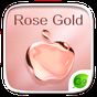 Icono de Rose Gold GO Keyboard Theme