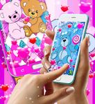 Tangkapan layar apk Teddy bear live wallpaper 19