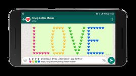 Скриншот 19 APK-версии Emoji Letter Maker 