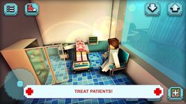 Captura de tela do apk Hospital Craft: Simulador de Criação de Médicos 1