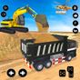 Crane Excavator Berat: Truk Kota Konstruksi 3D APK
