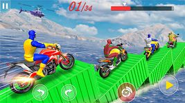 Screenshot 14 di Racing Moto Bike Stunt : Impossible Track Game apk