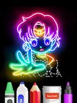 Draw Glow Comics screenshot APK 11