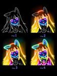 Draw Glow Comics screenshot APK 2