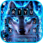 Novo tema de teclado Cool Neon Wolf