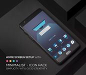 Minimalist - Icon Pack στιγμιότυπο apk 2
