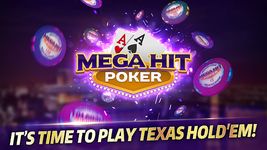 Captură de ecran Mega Hit Poker: Texas Holdem massive tournament apk 5