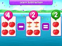 Captură de ecran Math Kids - Add, Subtract, Count, and Learn apk 3