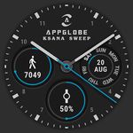 Tangkapan layar apk Ksana Sweep Watch Face for Android Wear 9