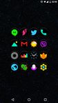 Captura de tela do apk Neon Glow C - Icon Pack 4