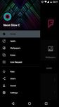 Captură de ecran Neon Glow C - Icon Pack apk 1