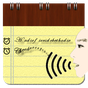 Ícone do Bloco de notas de entrada de voz