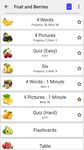 Tangkapan layar apk Fruit and Berries, Nuts & Vegetables: Picture-Quiz 