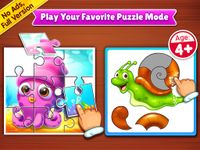 Captura de tela do apk Puzzle Kids - Animals Shapes and Jigsaw Puzzles 4