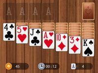 Solitaire capture d'écran apk 2