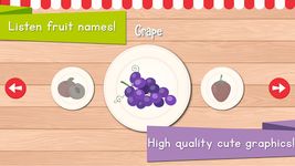 Food Puzzle for Kids στιγμιότυπο apk 4