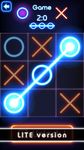 Tic Tac Toe glow - Free Puzzle Game screenshot APK 1