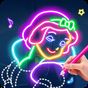 Icône de Learn To Draw Glow Princess
