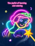 Learn To Draw Glow Princess Screenshot APK 3