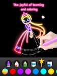 Captura de tela do apk Learn To Draw Glow Princess 22