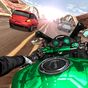 Icône de Moto Rider In Traffic