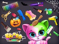 Скриншот 4 APK-версии Kiki & Fifi Halloween Salon - Scary Pet Makeover