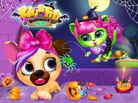 Kiki & Fifi Halloween Salon - Scary Pet Makeover capture d'écran apk 1