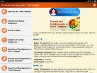 ภาพหน้าจอที่ 7 ของ Pregnancy Tips Diet Nutrition