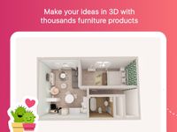 IKEA에 대한 3D 홈 인테리어 디자인 : ICanDesign의 스크린샷 apk 2