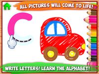 ABC DRAW! Alphabet games Preschool! Kids DRAWING 2 Screenshot APK 1