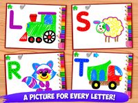 Tangkapan layar apk ABC DRAW! Alphabet games Preschool! Kids DRAWING 2 15