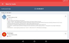 Ağır taşıtlar için yasaklar - Bans For Trucks ekran görüntüsü APK 1