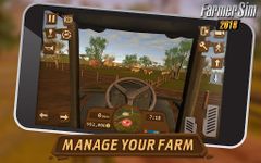 Captură de ecran Farmer Sim 2018 apk 8