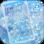 Blue Diamond Glitter Theme Wallpaper apk icon