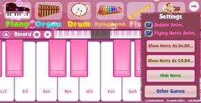 Captura de tela do apk Pink Piano 4