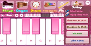 Captură de ecran Pink Piano apk 3