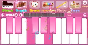 Captura de tela do apk Pink Piano 2
