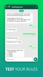 Captură de ecran AutoResponder for WhatsApp™ #NEW Beta apk 1