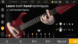 Скриншот 11 APK-версии Базовые гитарные аккорды в 3D - Guitar Chords 3D