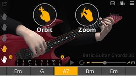 Скриншот 7 APK-версии Базовые гитарные аккорды в 3D - Guitar Chords 3D