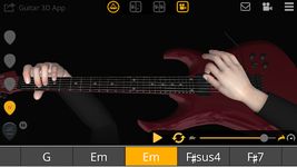 Скриншот 3 APK-версии Базовые гитарные аккорды в 3D - Guitar Chords 3D